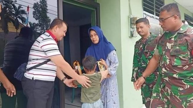 Diantar SAD, Anak yang Seminggu Hilang di Kota Jambi Ditemukan Selamat