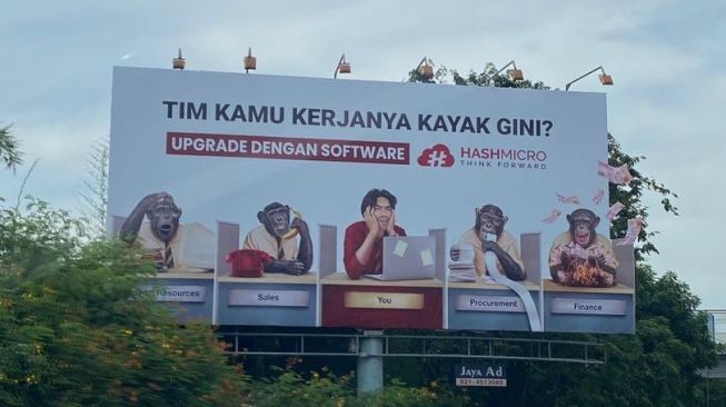 Manajemen Monyet Jadi Topik Campaign HashMicro, Apa Artinya?