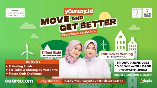 Gandeng Vert Terre, Yoursay Siap Gelar Sharing Session dan Challenge Membuat Kerajinan dari Sampah