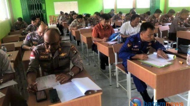 Pegang Senjata Api, Anggota Polres Karimun Wajib Ikuti Tes Psikologi