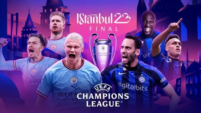 Link Live Streaming Manchester City vs Inter Milan, Final Liga Champions Segera Berlangsung