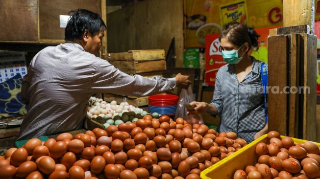 Cek Harga Bahan Pokok Jelang Idul Adha di Pasar Rangkasbitung