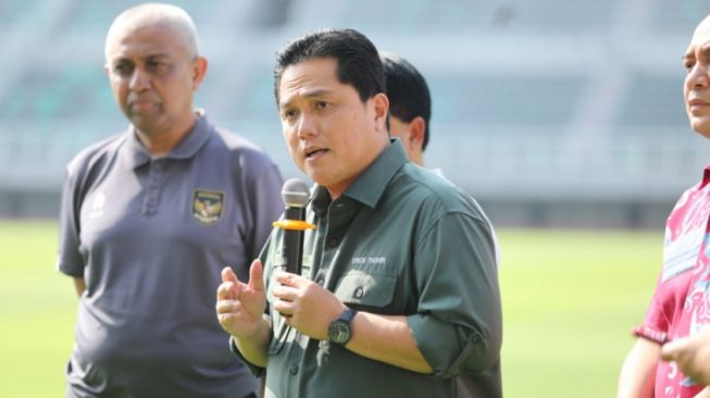 Timnas Indonesia Seri Lawan Palestina, Erick Thohir Puji Pemain Naturalisasi