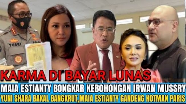 Cek Fakta: Irwan Mussry Bangkrut Usai Maia Estianty Bongkar Rahasianya dengan Yuni Shara?