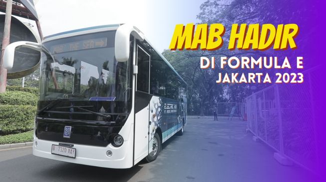 Buat Pengunjung Nyaman, MAB Fasilitasi Bus Listrik di Perhelatan Formula E 2023