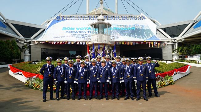 Politeknik Pelayaran Banten Gelar Pelepasan Perwira Transportasi Laut