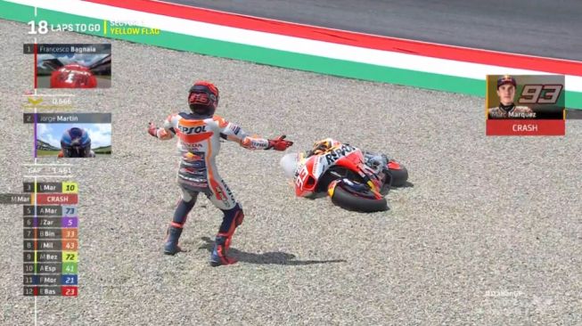 GP Italia 2023, Momen Marquez Bersaudara Jatuh Buat Fans Geregetan