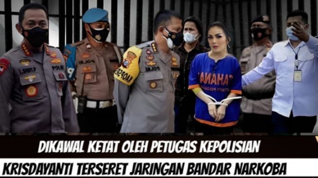 Cek Fakta: Benarkah Krisdayanti Ditangkap karena Terseret Kasus Jaringan Narkoba?