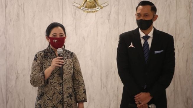 Puan Maharani dan Agus Harimurti Yudhoyono (AHY). [Dok. derapjuang.id]