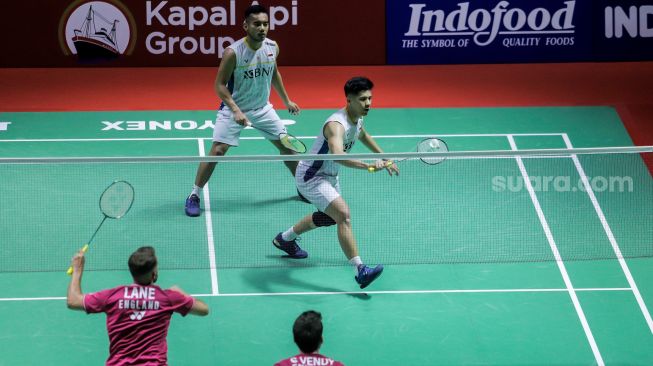 Pram/Yere Susah Payah Singkirkan Wakil Inggris di Babak Pertama Indonesia Open 2023