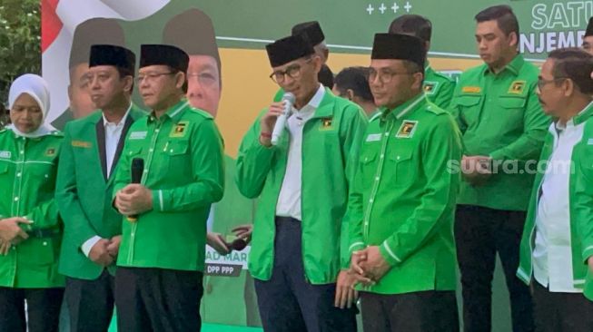 Pasrah soal Nasibnya Bakal Jadi Cawapres Atau Tidak, Sandiaga Usai Gabung PPP: Saya Ikhlas