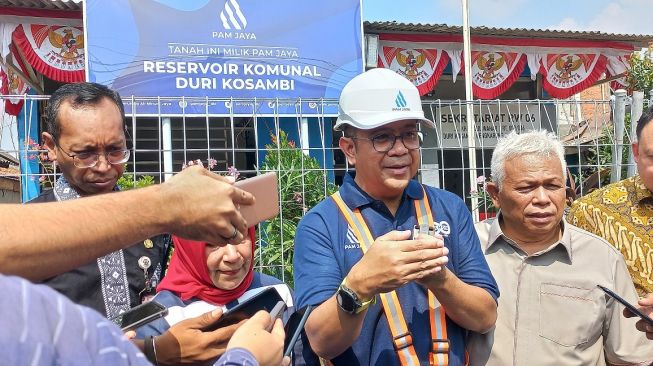 PAM Jaya Bangun Reservoir Komunal di Duri Kosambi, Keran Air Warga Dijamin Tak Lagi Mati