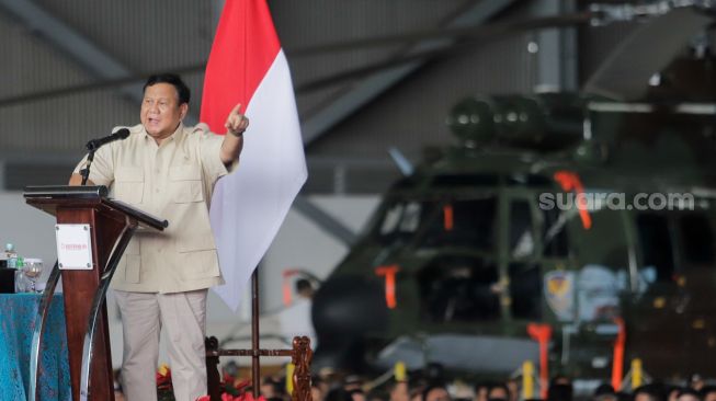 Banyak Negara yang Incar, Menhan Prabowo Jelaskan Alasan Indonesia Tertarik Beli Pesawat Bekas Mirage 2000-5 Asal Qatar