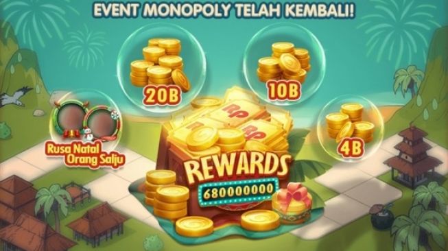 Deretan Keseruan Event Terbaru Higgs Domino, Ada Monopoli!