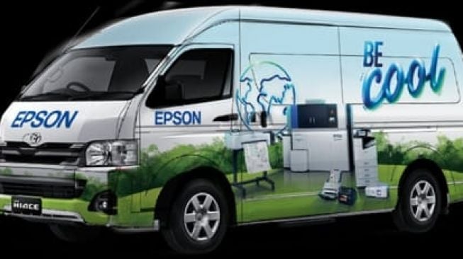 Epson Indonesia Edukasi Produk Ramah Lingkungan Melalui BIJ Carvan