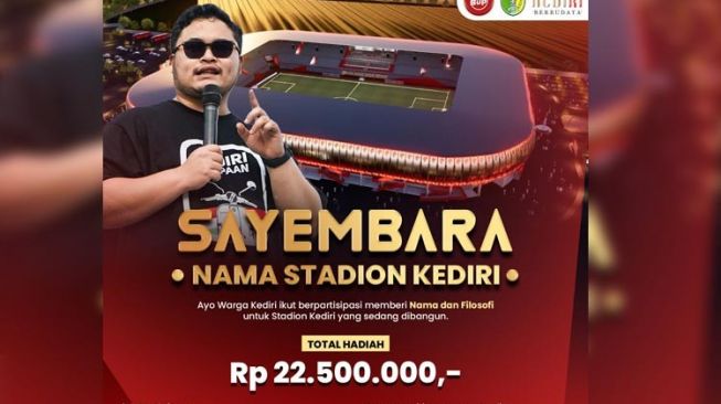 Mas Bup Dhito Adakan Sayembara Nama Stadion