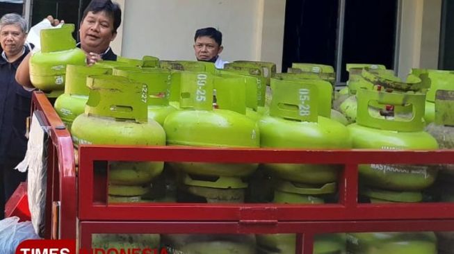 Sidak ke Pangkalan LPG 3Kg, Ini Temuan Disperdagin Kota Kediri 