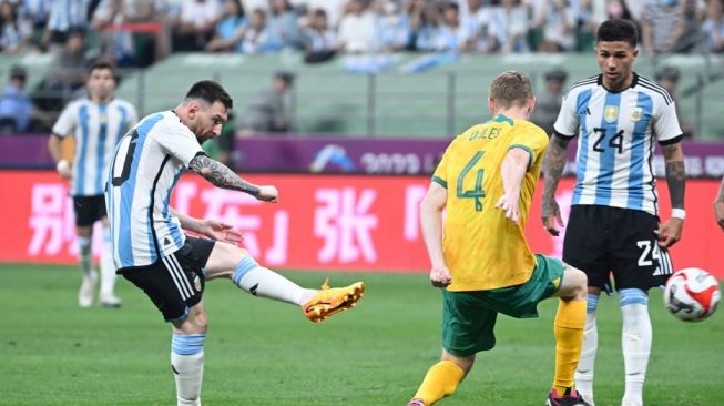 Lionel Messi Pecahkan 2 Rekor Gila saat Bantu Argentina Bungkam Australia