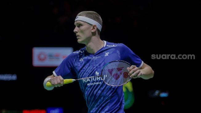 Viktor Axelsen 'Rusak' Pesta China dalam BWF World Tour Finals 2023