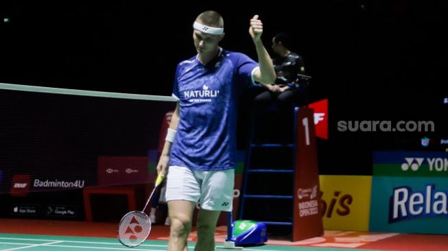 Cedera Engkel, Viktor Axelsen Mundur dari Indonesia Open 2024