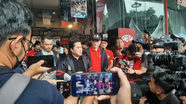 Erick Thohir Buka Peluang Bikin Hiburan Sebelum Timnas Indonesia vs Argentina