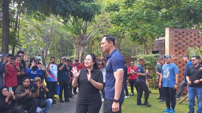 Enggan Bahas Masa Lalu, AHY Berharap Pertemuan dengan Puan Menjadi Bentuk Baik