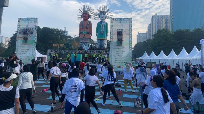 Hari Jadi ke-38 Tahun PPK Kemayoran Meriah dengan Festival Fit and Fun