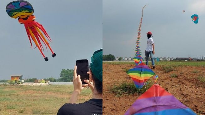 Hadir di Bekasi, Festival Layangan Hias Kite Festival 2023 Sukses Digelar