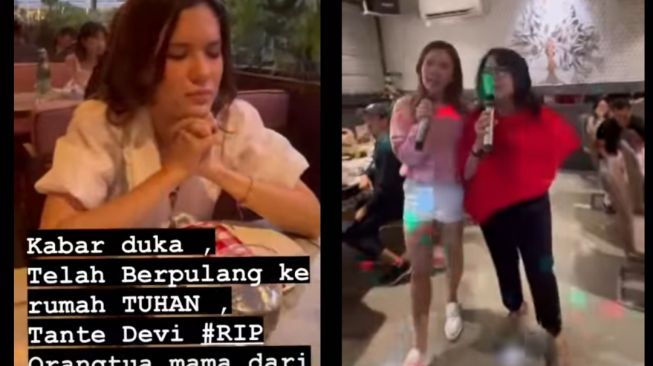 Ibu Michelle Joan meninggal dunia [Instagram/@selvynathan]