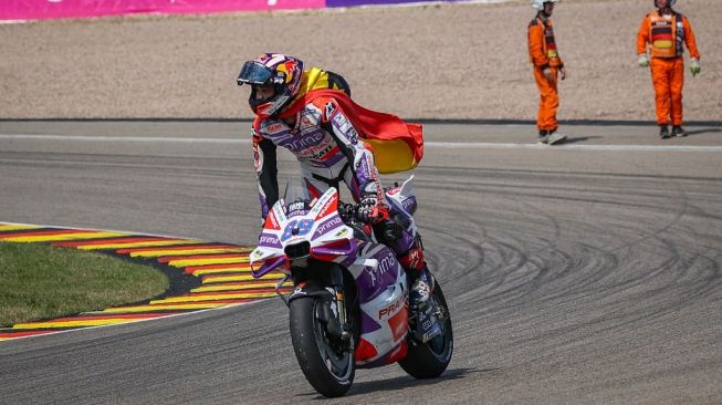 Hasil MotoGP Jerman: Jorge Martin Kampiun Usai Menangi Duel dengan Francesco Bagnaia