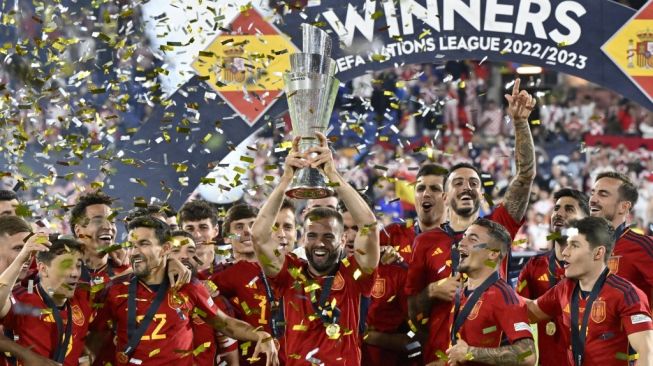 Spanyol Juara UEFA Nations League 2022-2023, Luis de la Fuente: Kami Pantas Dapat Pujian