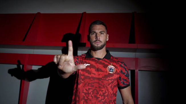 Marko Simic Kembali Pakai Nomor Punggung 9 di Persija, Ini Alasannya