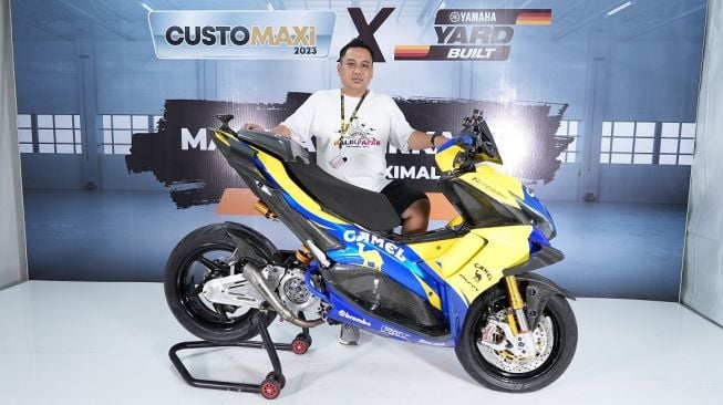 Boy Noorliansyah,  Juara Pertama di kelas Masterclass Kompetisi CustoMAXI & Yard Built 2023 [PT YIMM].