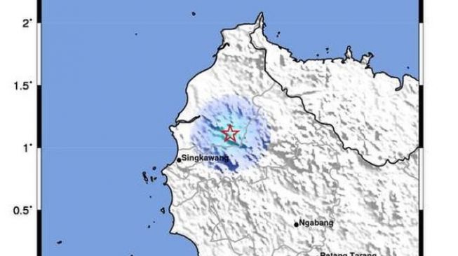 Landak Kembali Diguncang Gempa, Masyarakat Diminta Tak Termakan Isu Diluar BMKG