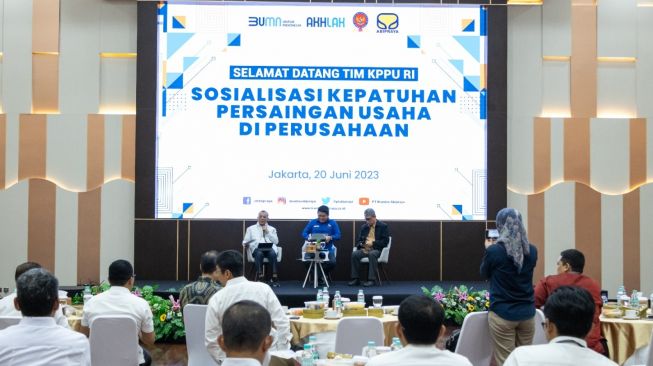 Brantas Abipraya Bersinergi dengan KPPU Sosialisasikan Persaingan Usaha yang Sehat