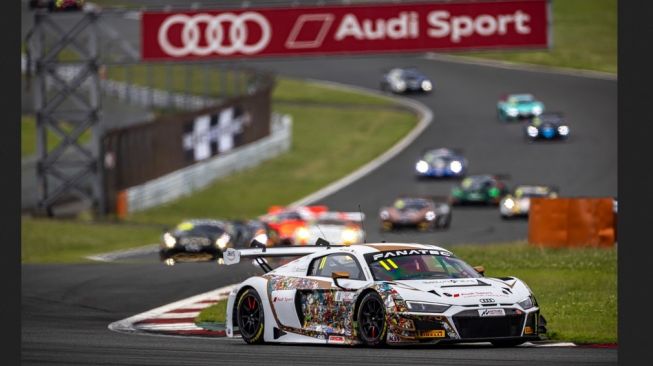 Tim Audi mengandalkan Audi R8 LMS GT3 evo II [Audi Sport Asia].