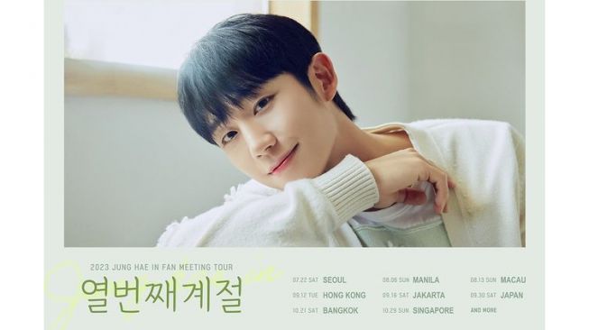 Siap-siap, Jung Hae In Akan Gelar Fan Meeting di Jakarta Bulan September