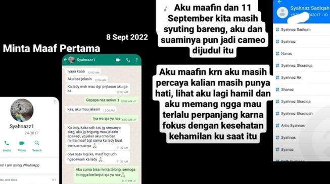 Dua Kali Ketahuan Selingkuh Ini Bukti Dugaan Perselingkuhan Syahnaz