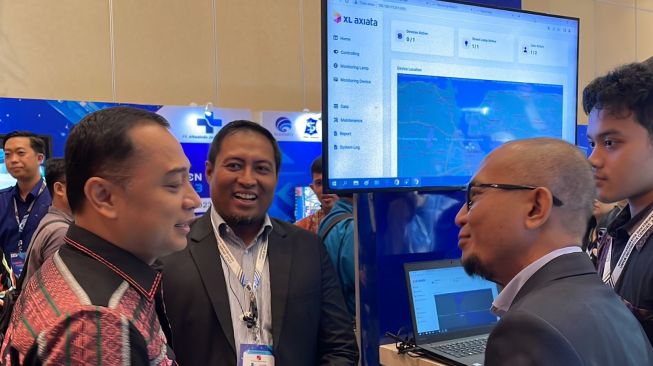 XL Axiata Business Solutions tawarkan pemanfaatan teknologi 5G untuk pembangunan smart city di Indonesia. [XL Axiata] 