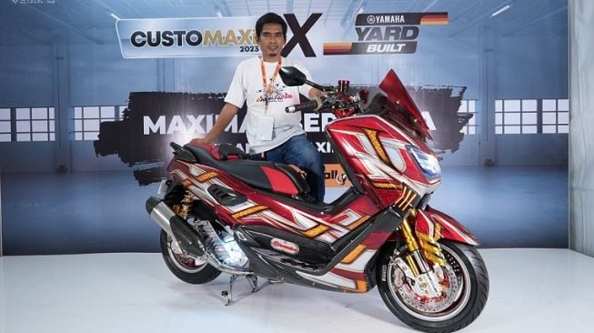 Juara Pertama Masterclass  kategori Yamaha NMAX: Abdul Gafar [PT YIMM].