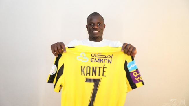 N'Golo Kante Resmi Gabung Al Ittihad, Susul Karim Benzema