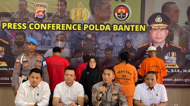 Janjikan Upah Besar, Polda Banten Tangkap Pelaku Kasus Perdagangan Orang