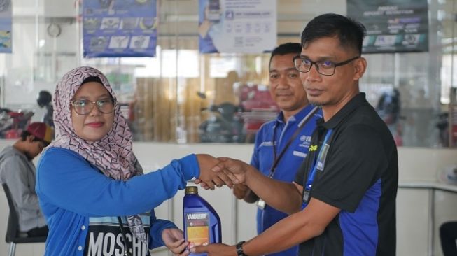 HUT ke-63 Main Dealer Yamaha CV Sumber Jadi, Ada CSR serta Promo Seru Bagi Konsumen Bangka Belitung