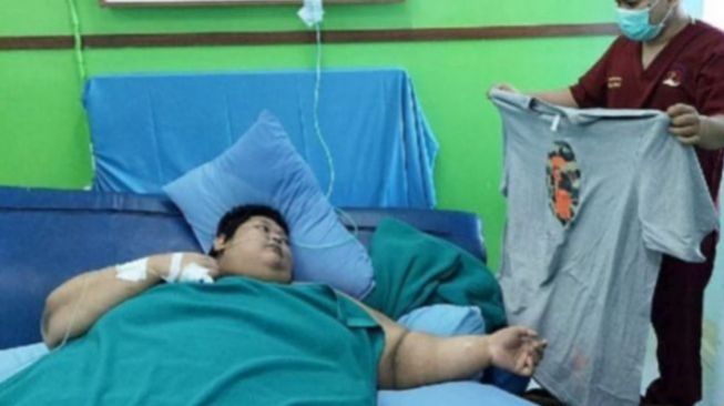 Sempat Alami Syok Septik, Fajri Pengidap Obesitas 300 Kg Dikabarkan Meninggal Dunia