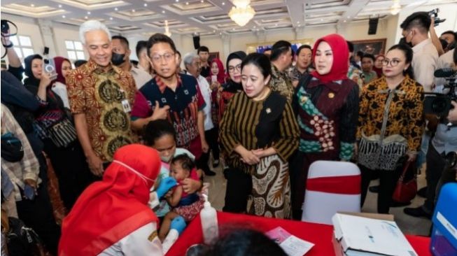 Puan Tekankan Pentingnya Vaksinasi Polio Anak Guna Wujudkan Indonesia Emas 2045