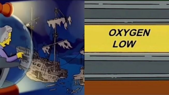 Tuai Atensi, The Simpsons Pernah Ramal Hilangnya Kapal Selam Wisata Titanic?