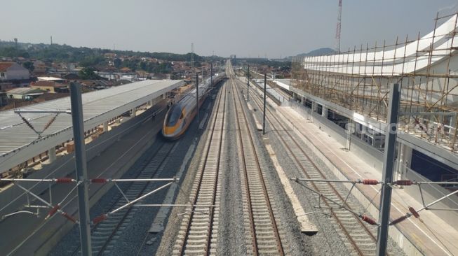 Pembangunan Stasiun Padalarang Masih Tepat Waktu