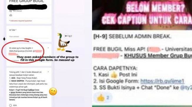 Viral, 4 Fakta Google Form Dipakai Buat Revenge Porn, Polri Diminta Bertindak!