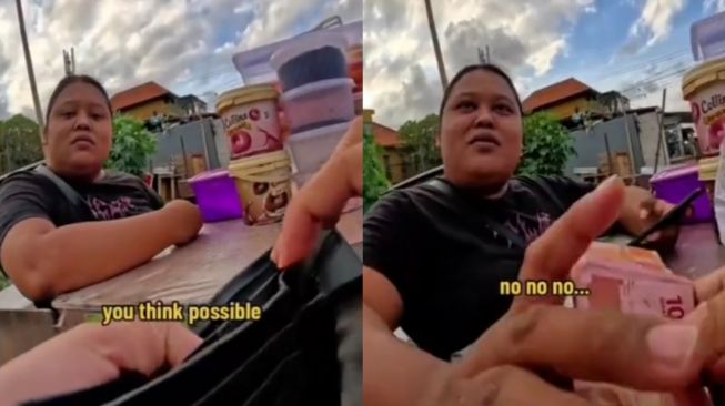 Viral Pedagang kasih Donat Gratis ke Bule, Endingnya Bikin Haru Dapat Rejeki Nomplok