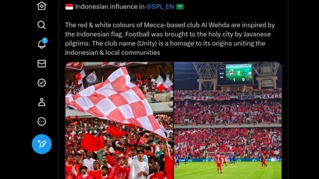 Siapa Al Wehda? Klub Arab Saudi yang Disebut Terinspirasi dari Bendera Merah Putih Indonesia